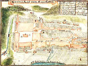 Grundris von Reichstein - Plan miasta